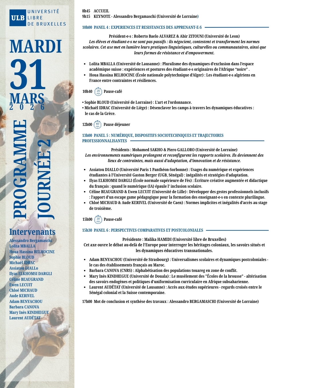 COLLOQUE INTERNATIONAL Diversité culturelle et éducation inclusive